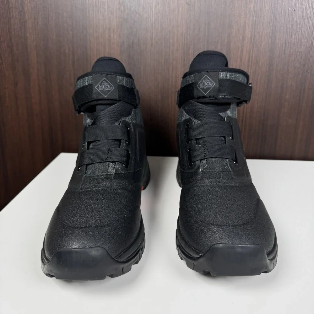 The Original Muck Apex PAC ALT Closure Mid Boots Size 9 Men's - Black